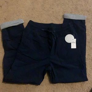 GAP Kids cozy lined navy pants